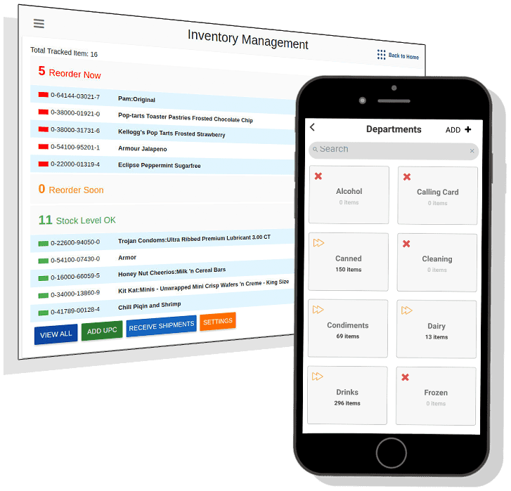 NRS App: Manage Inventory on the Go