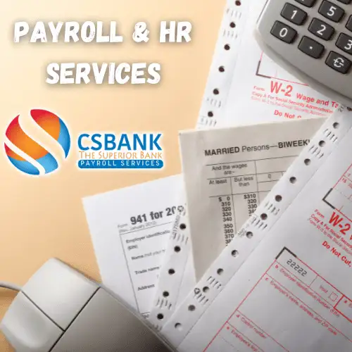 Calculator and Tax Documents for Payroll and HR Services