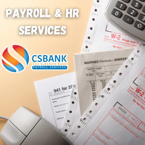 Calculator and Tax Documents for Payroll and HR Services