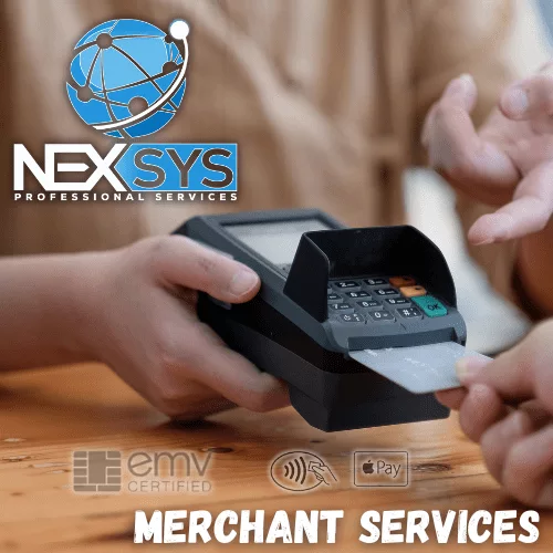 NEXSYS Logo | Credit Card Processing machine accept credit cards,